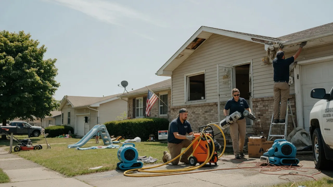 Water Damage Restoration in Centerpoint, IN near me